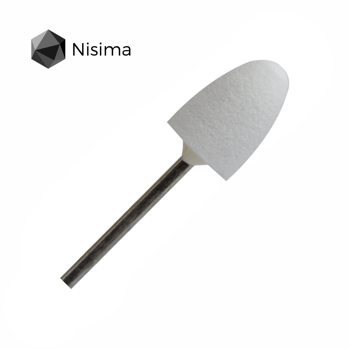 

Закруглений конус середній абразив для педикюру C_206wK Nisima