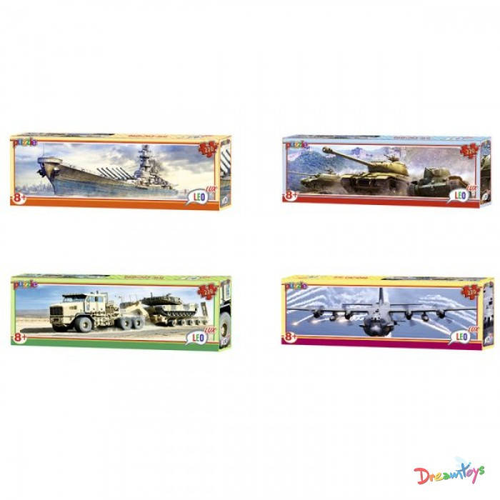 

Пазлы 220 элем. LEO LUX "Транспорт", 8 шт в блоке, 12 блоков в упаковке, ТМ Стратег, Украина