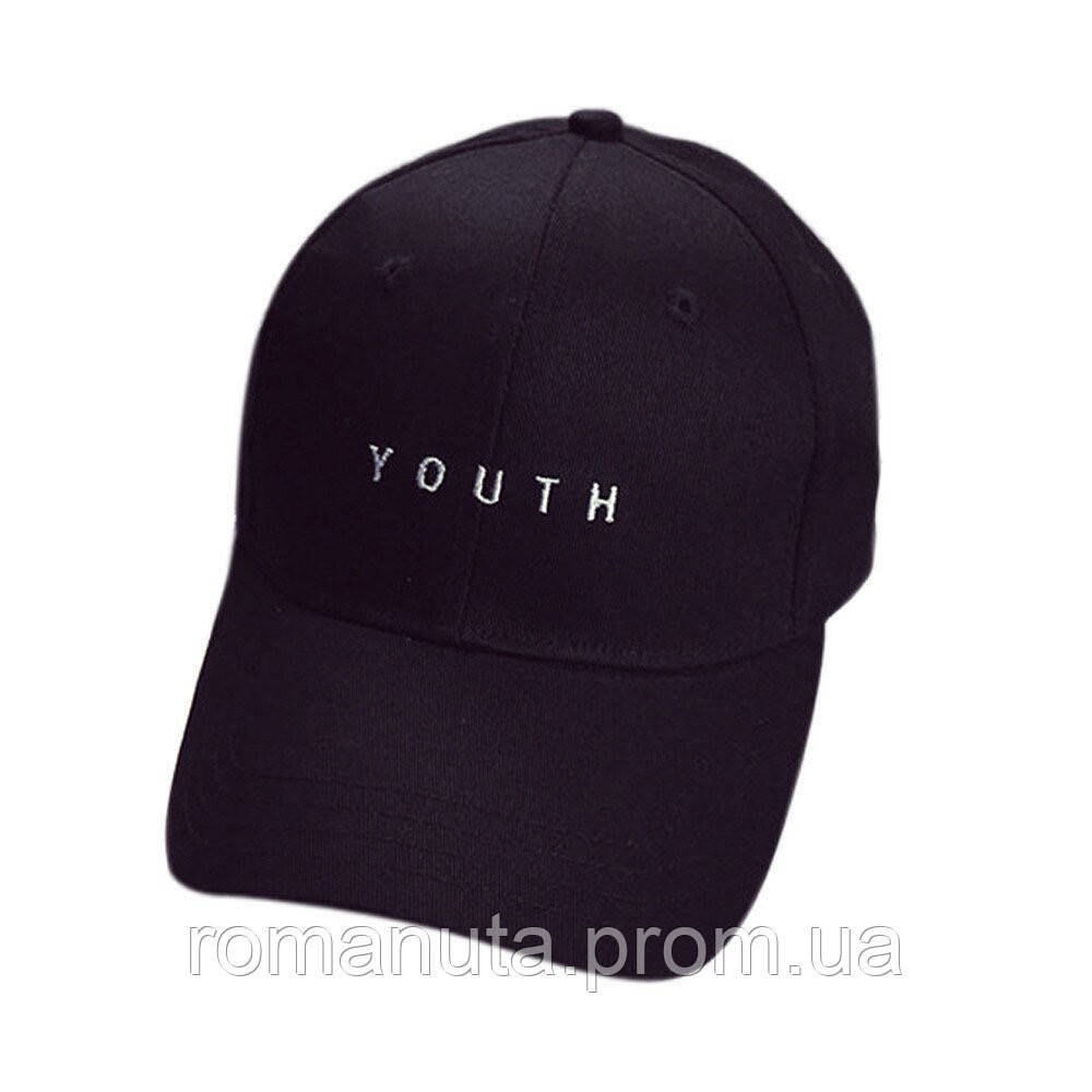 

Кепка черная youth, Черный