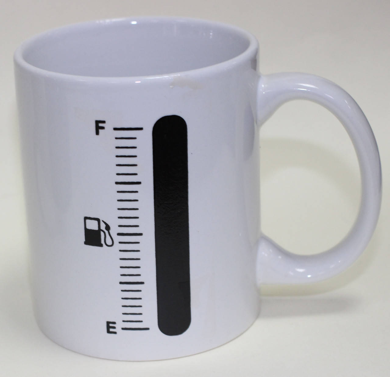 

Термо кружка белая с меняющимся рисунком, уровень топлива, 380 мл, Белый