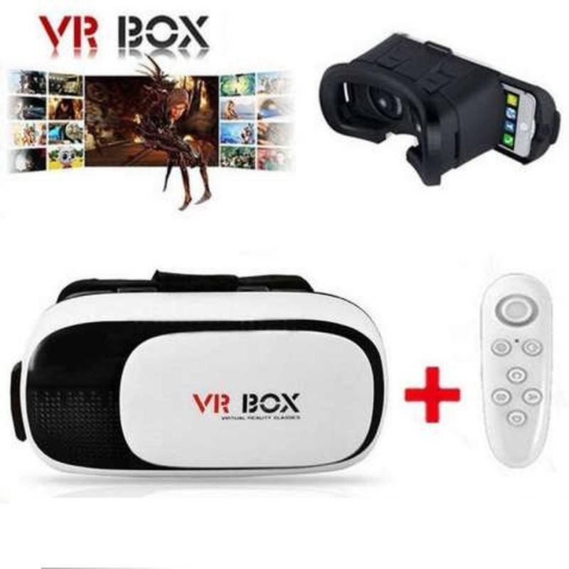 

3D очки Очки виртуальной реальности VR BOX 2 + пульт, джойстик, Белый