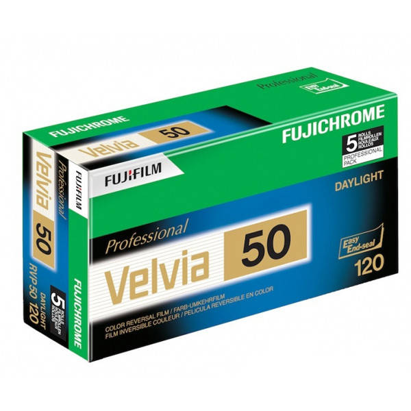 

Фотопленка цветная слайд FUJI Velvia 50 тип 120