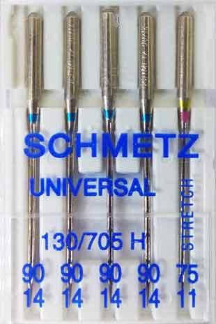 

Иглы универсальные Schmetz ассорти №90 + Стрейч №75