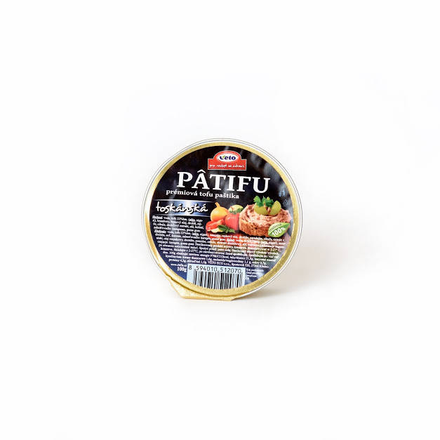 

Паштет рослинний тофу тосканський 100г Patifu Veto