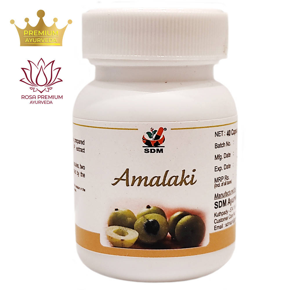 

Амалаки капсулы (Amalaki Capsules, SDM), 40 капсул - Аюрведа премиум качества