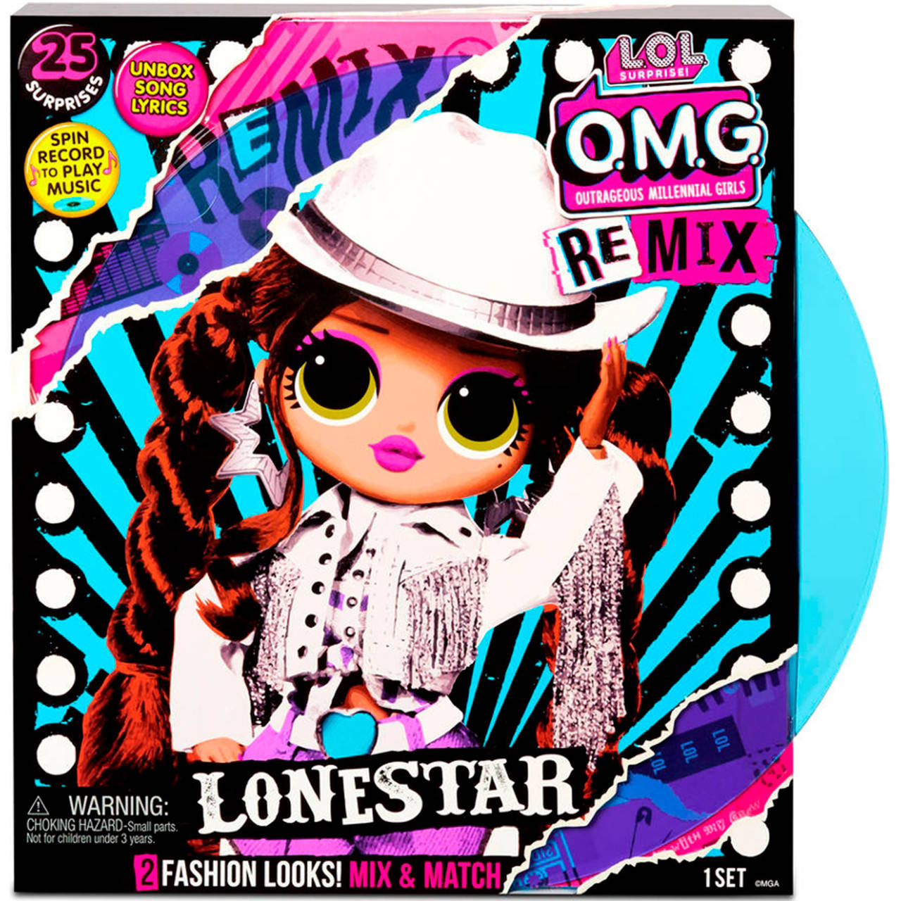 

Кукла LOL Surprise OMG Remix Lonestar Fashion Doll ЛОЛ ОМГ Ремикс Кантри