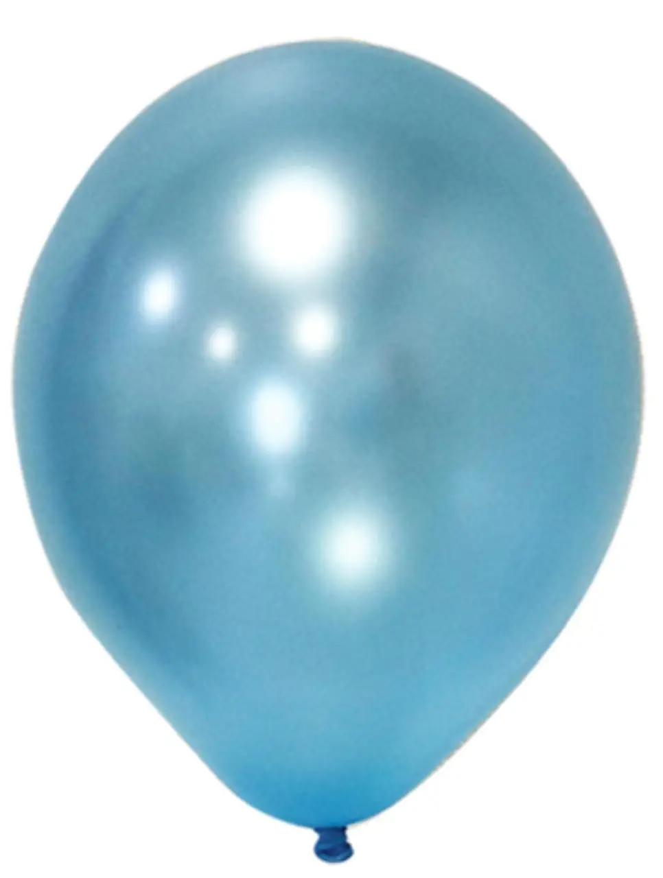 

Латексный воздушный шар без рисунка Balonevi Голубой металлик, 10" 25,5 см