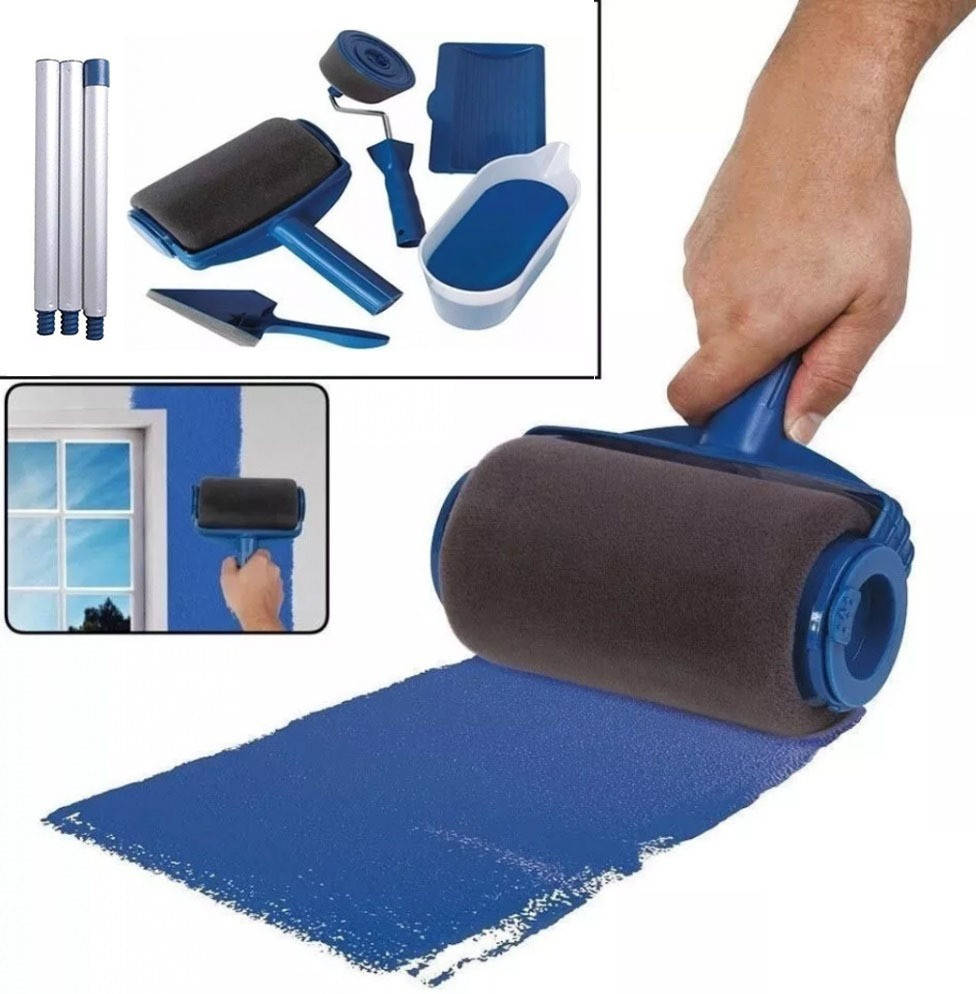 

Валик.Paint Brush Roller набор для покраски, комплект валиков для покраски с резервуаром для краски,
