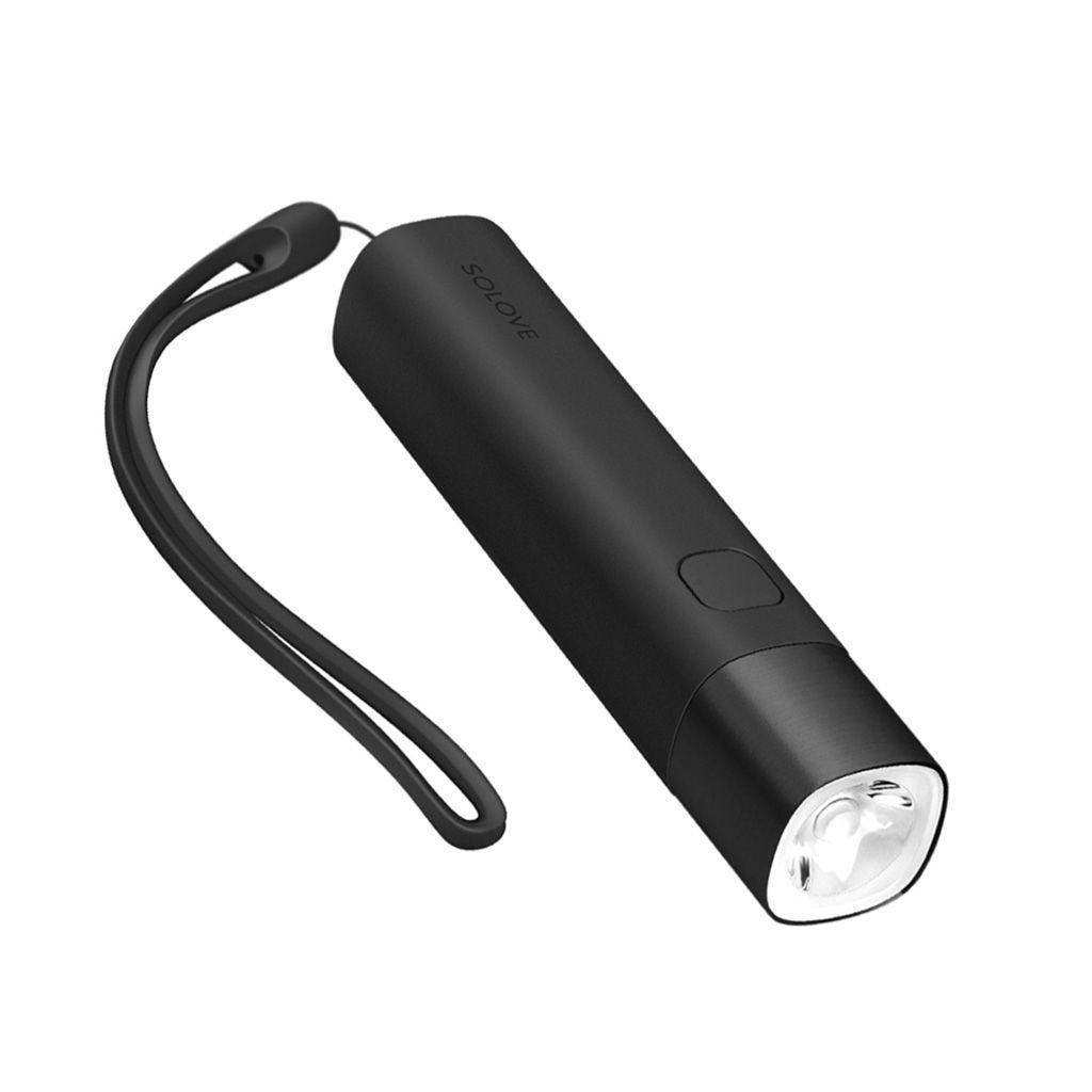 

Фонарик Xiaomi Solove X3S Power Bank 3000 mAh Black, Черный