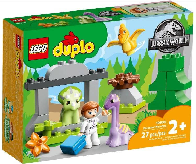 

LEGO Duplo Jurassic World Ясли для динозавров 27 деталей (10938)