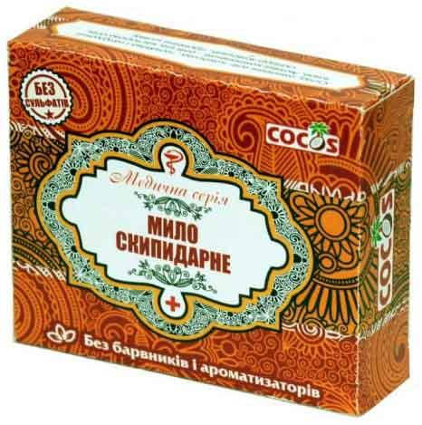 

Мыло ручной работы Cocos Скипидарное Медицинская серия 100 г