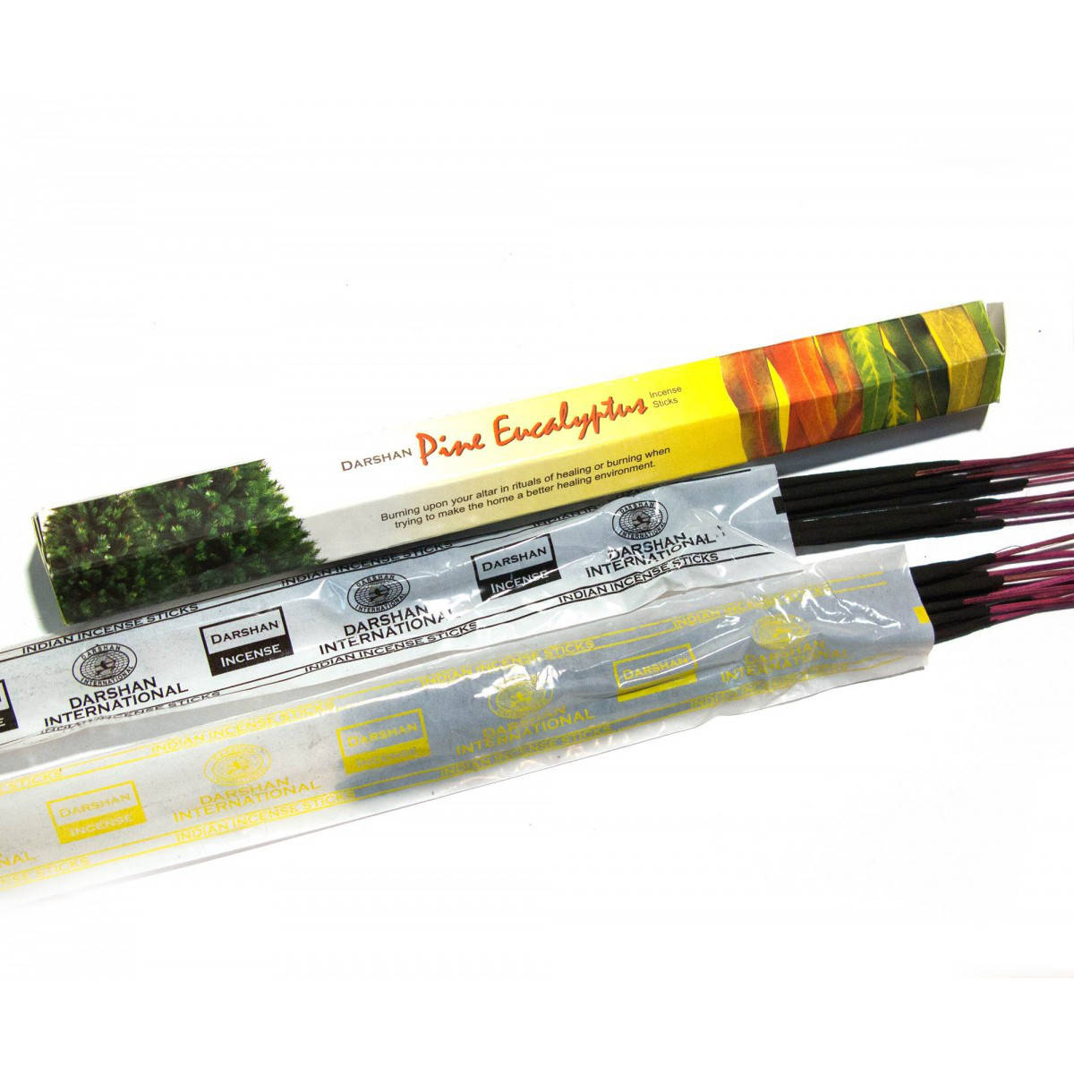 

Благовоние Darshan Pine Eucalyptus Шестигранник (Сосна и Эвкалипт)