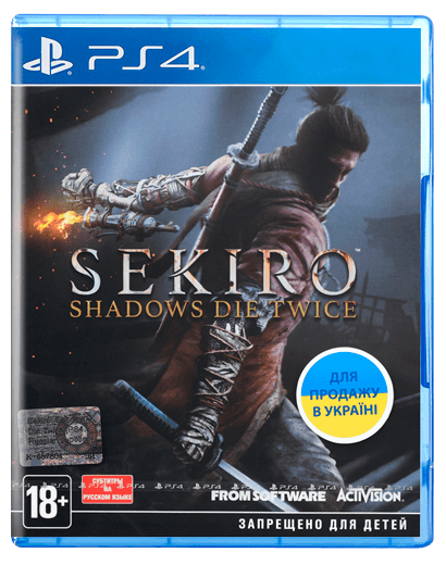 

Игра Sekiro: Shadows Die Twice Русские Субтитры Sony PlayStation 4 Б/У