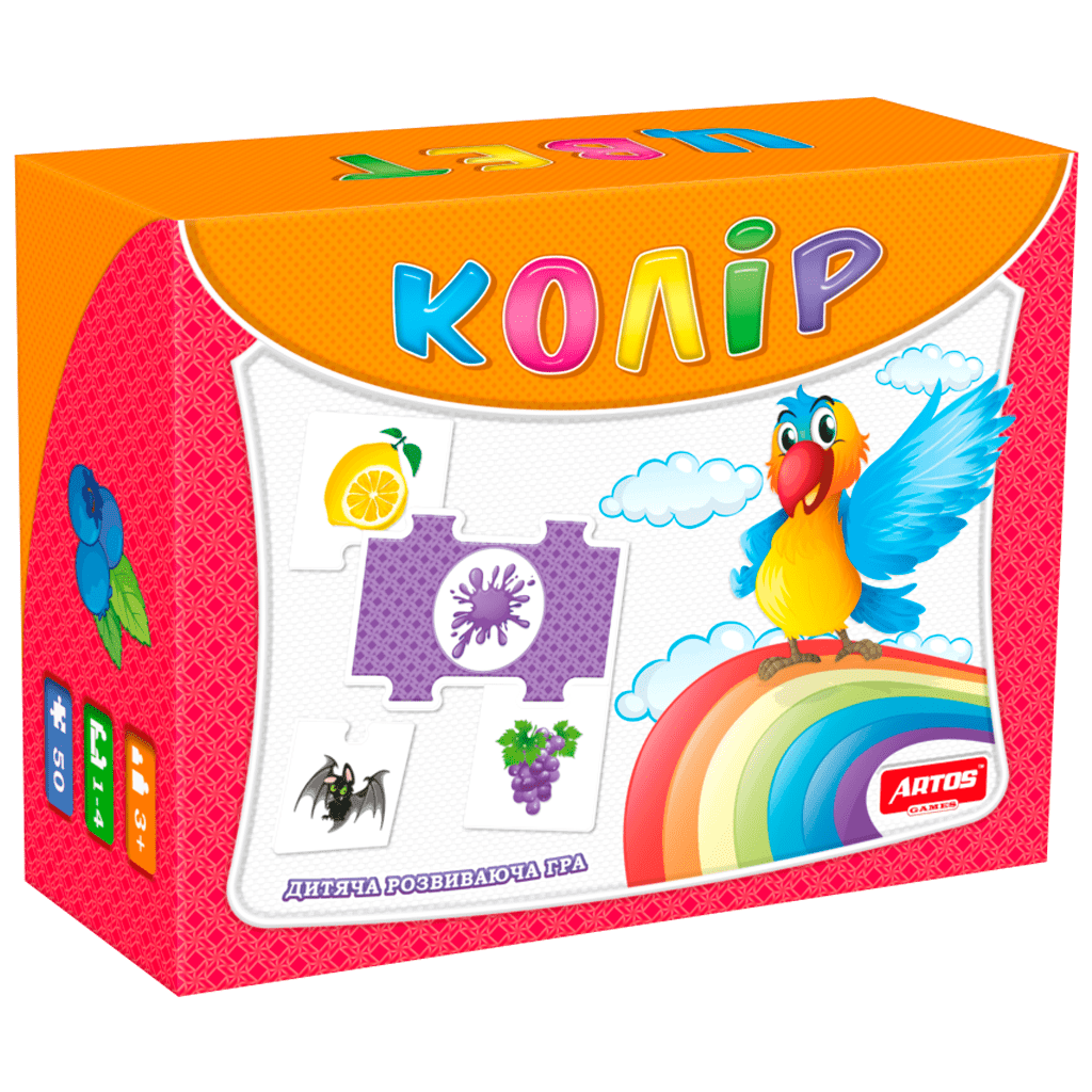 

Пазлы логические "Цвет" от Artos.