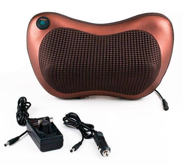 

Массажная подушка с подогревом Роликовый массажер для спины и шеи Massage pillow