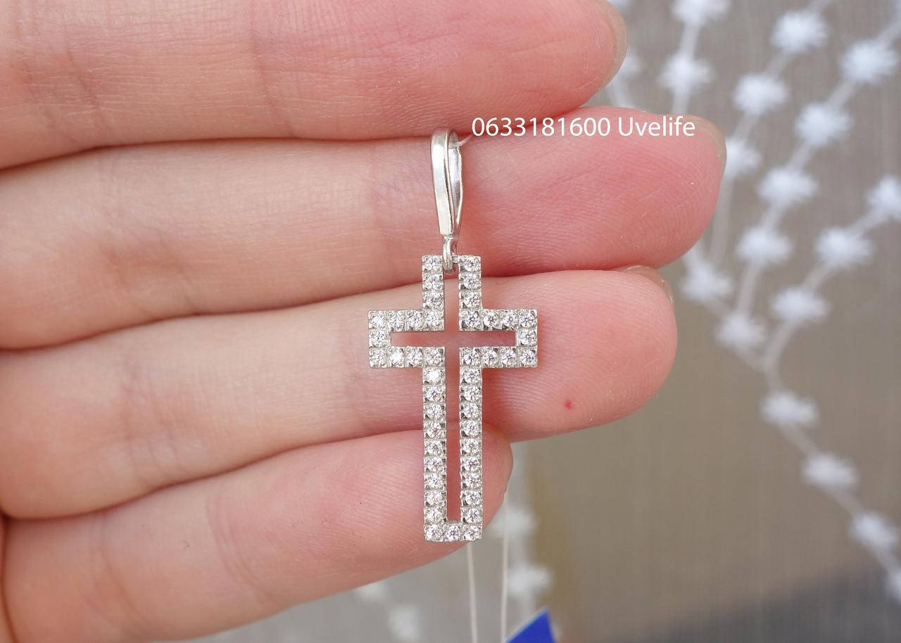 

Серебряный крестик ПР-3399