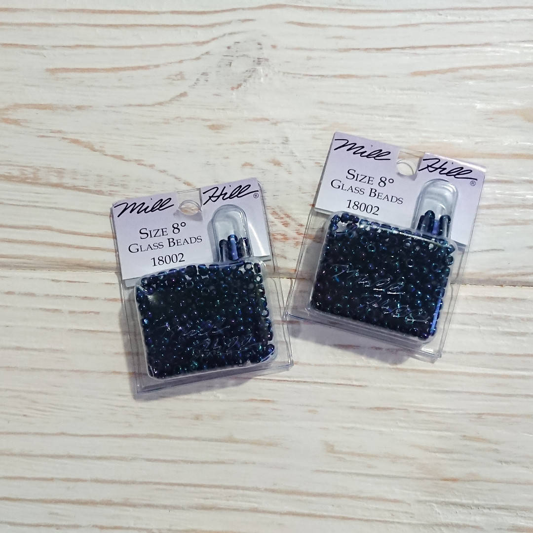 

Бисер Glass Beads 8/0 (3 mm) Mill Hill 18002