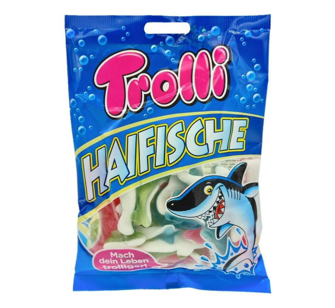 

Желейные конфеты Trolli Gummi Candy Haifische Акулы Sharks 200 г Германия