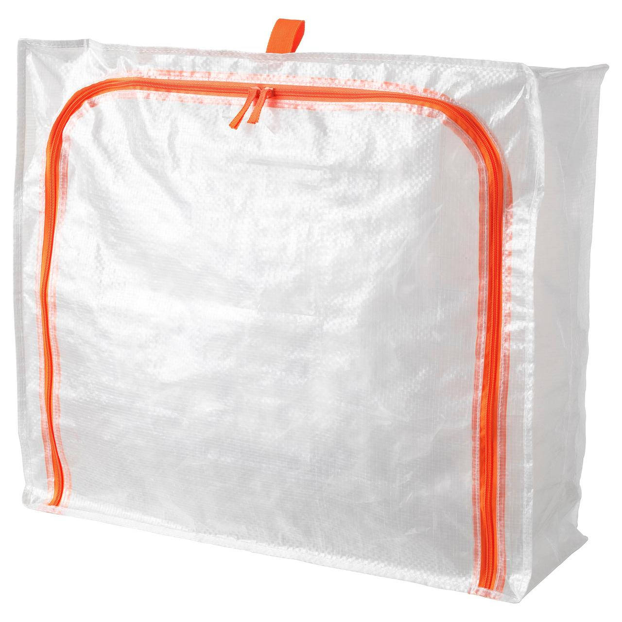 

Сумка для одежды IKEA PÄRKLA 55x49x19 см 503.953.82, Прозрачный