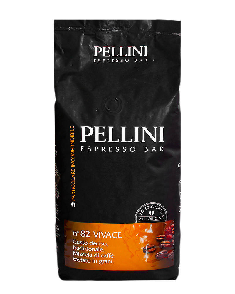 

Кофе в зернах Pellini Espresso Bar № 82 Vivace, 1 кг (80/20)