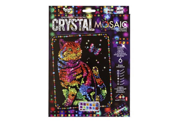 

Набір Мозаїка з кристалів Cristal Mosaic 03 Кицька Danko Toys
