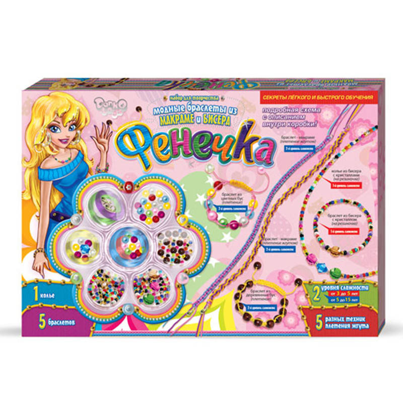 

Набор для творчества "Danko toys" Ф6-М-1 "Фенечка"