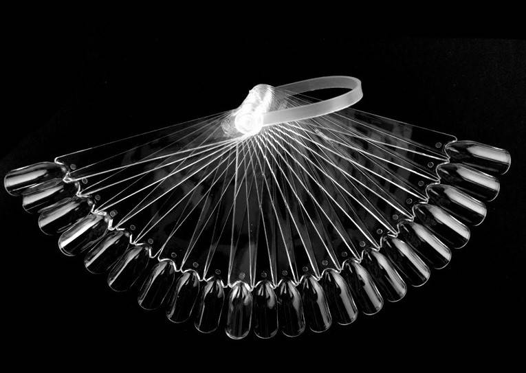 

Типсы на кольце прозрачные YRE, 24 шт, Прозрачный