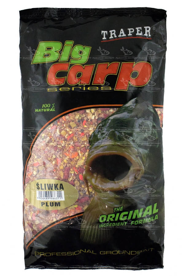 

Прикормка Traper Big Carp 1кг Plum (Слива) "Оригинал"