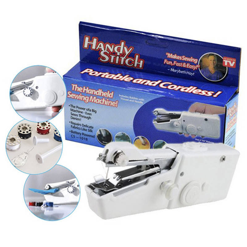 

Ручная швейная машинка HANDY STITCH, портативная швейная машинка HANDY STITCH,мини,ТЕ