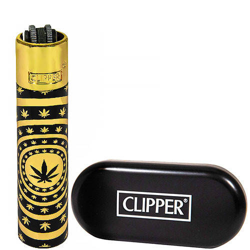 

Зажигалка Металл В Кейсе Clipper Metal Leaves Pattern Gold, Разные цвета