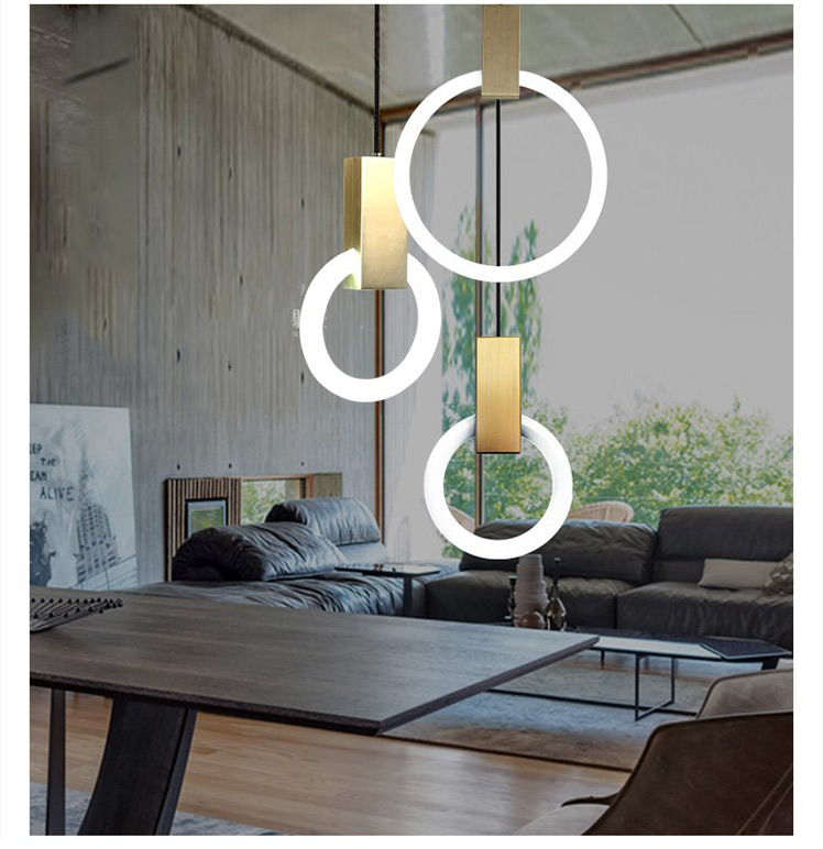 

Подвесной светильник кольцо D = 20см