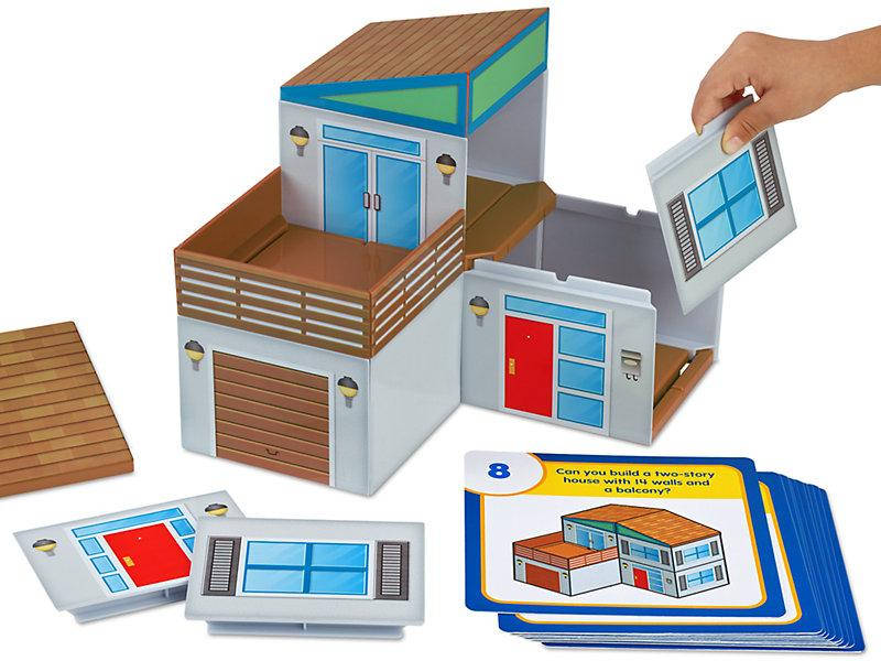 

Конструктор "Юный архитектор" с карточками Lakeshore, Разные цвета