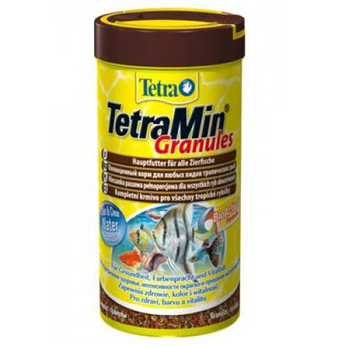 

TetraMin Granules - основной корм для всех видов рыб, 250 мл