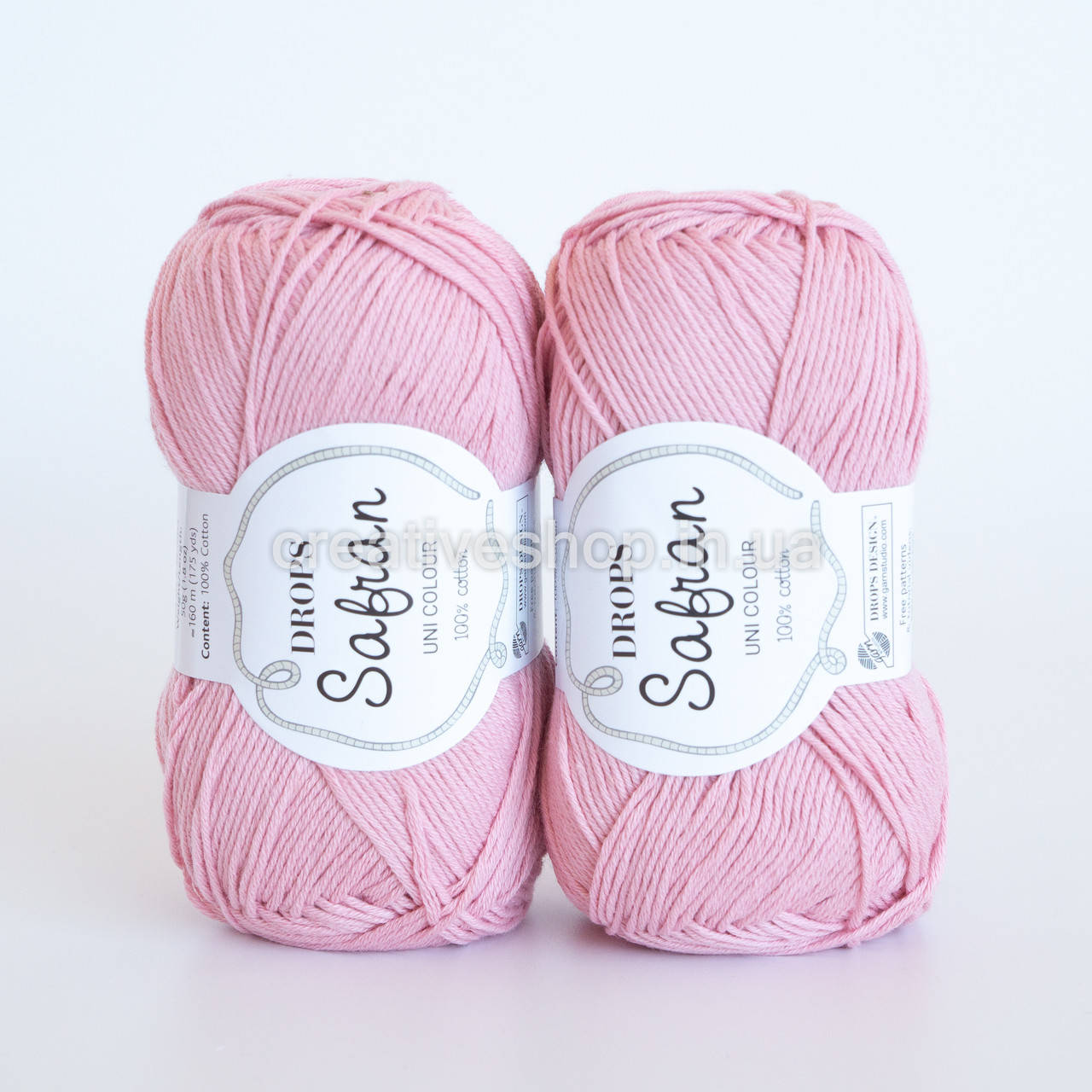 

Пряжа DROPS Safran (цвет 01 desert rose)