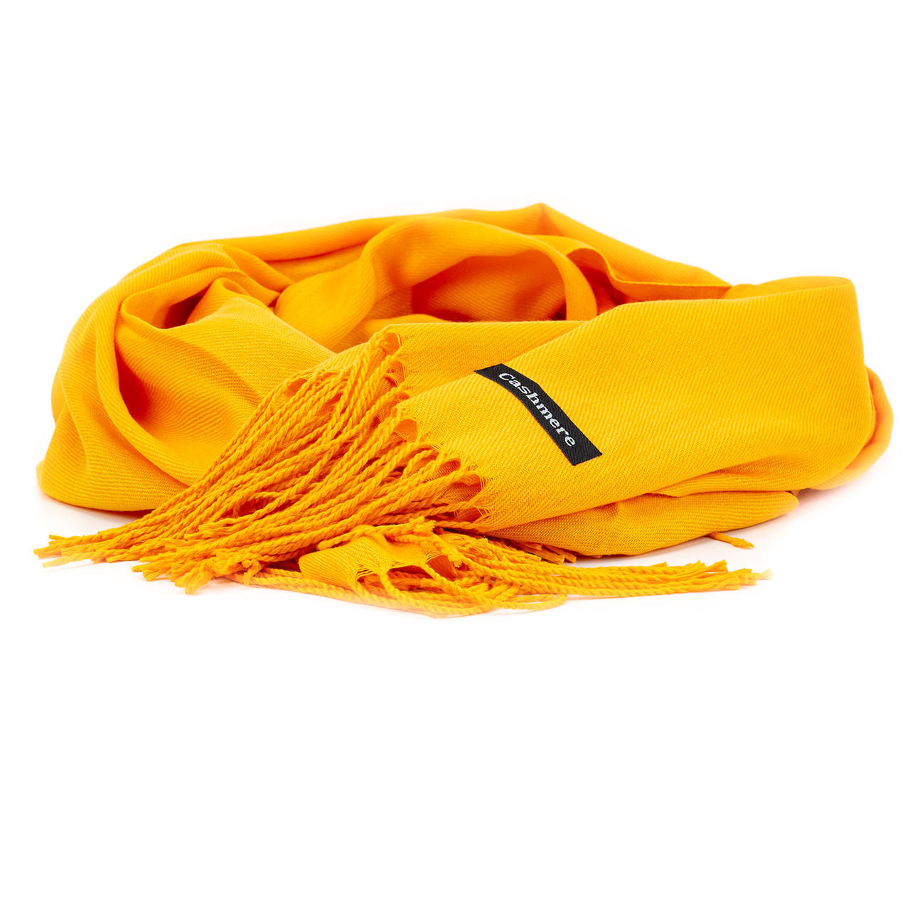 

Женский кашемировый шарф Cashmere S90014 Желто-оранжевый, Желтый