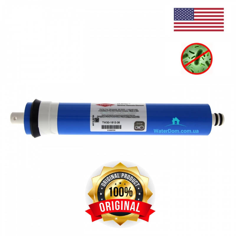 

Мембрана Filmtec TW30-1812-75 Original USA