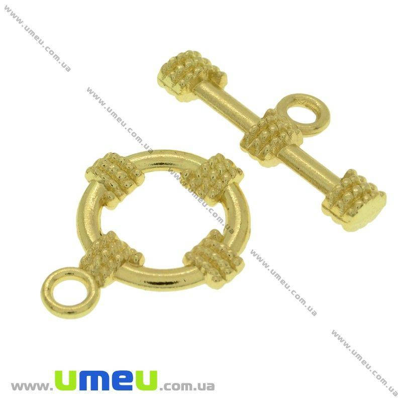 

Тогл, Золото, 20х15 мм, 1 шт (ZAM-024228)