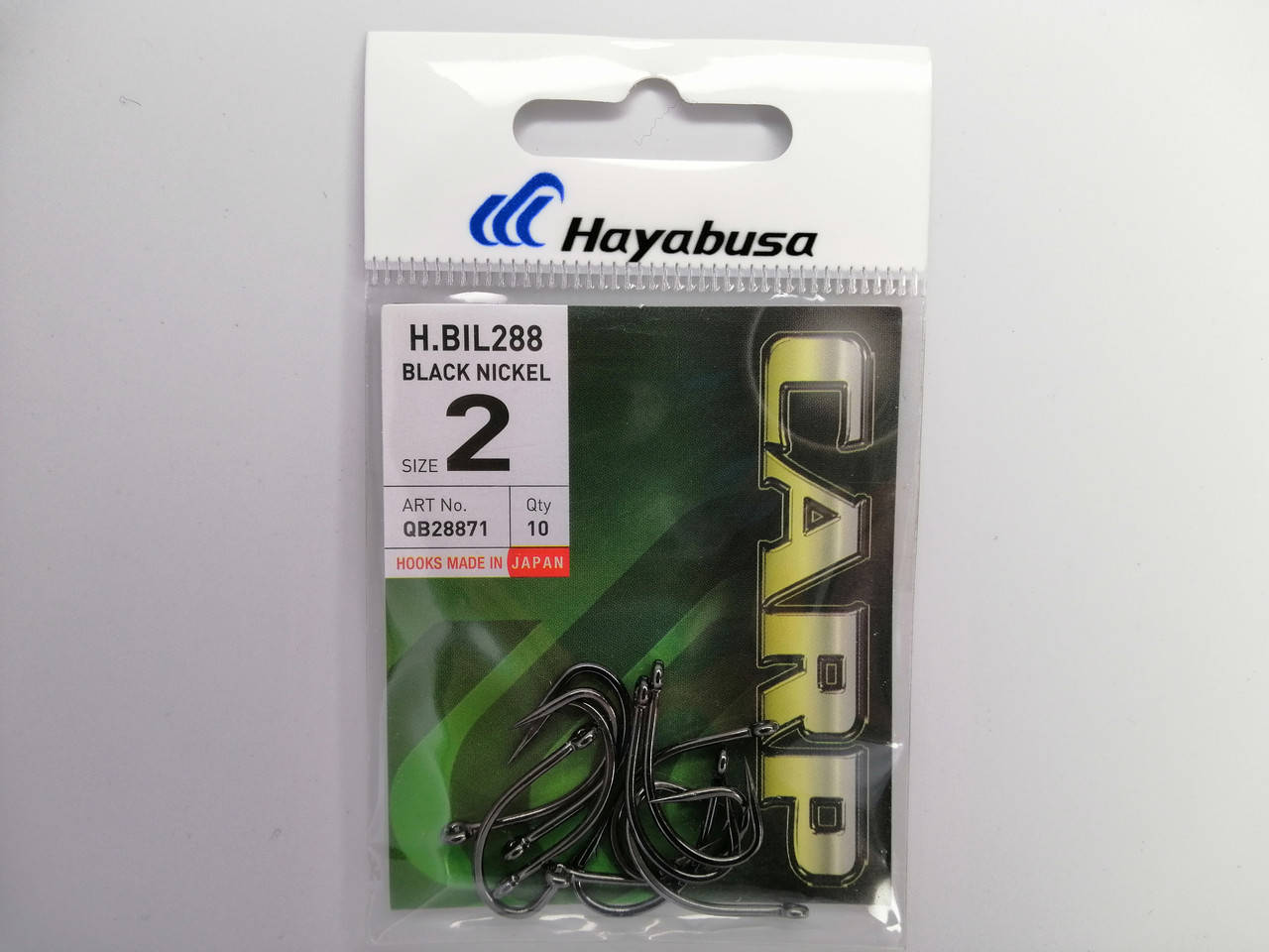 

Крючек Hayabusa H.Bil288 Black Nickel №2