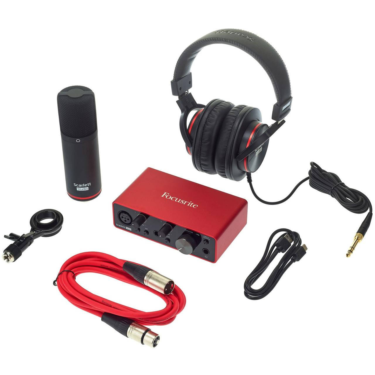 

Набор для звукозаписи Focusrite Scarlett Solo Studio 3rd Gen