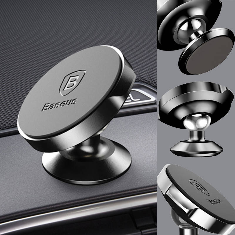 

Автодержатель BASEUS PREMIUM Magnetic 360 (Paste type) (4 цвета) графит