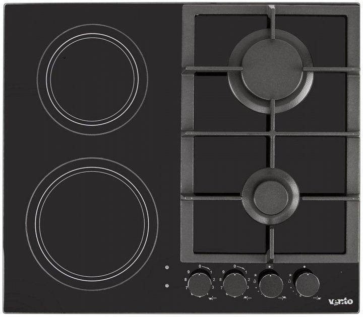 

Варочная поверхность комбинированная Ventolux HG622-B9G CS (BK)