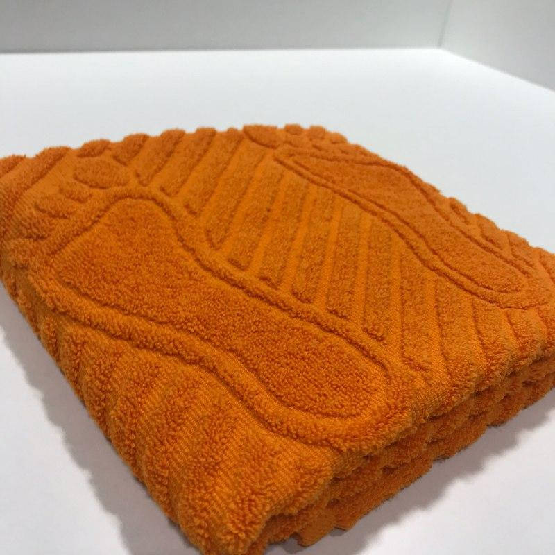 

Махровое полотенце Mahrof Store для ног 50х70 см оранжевый