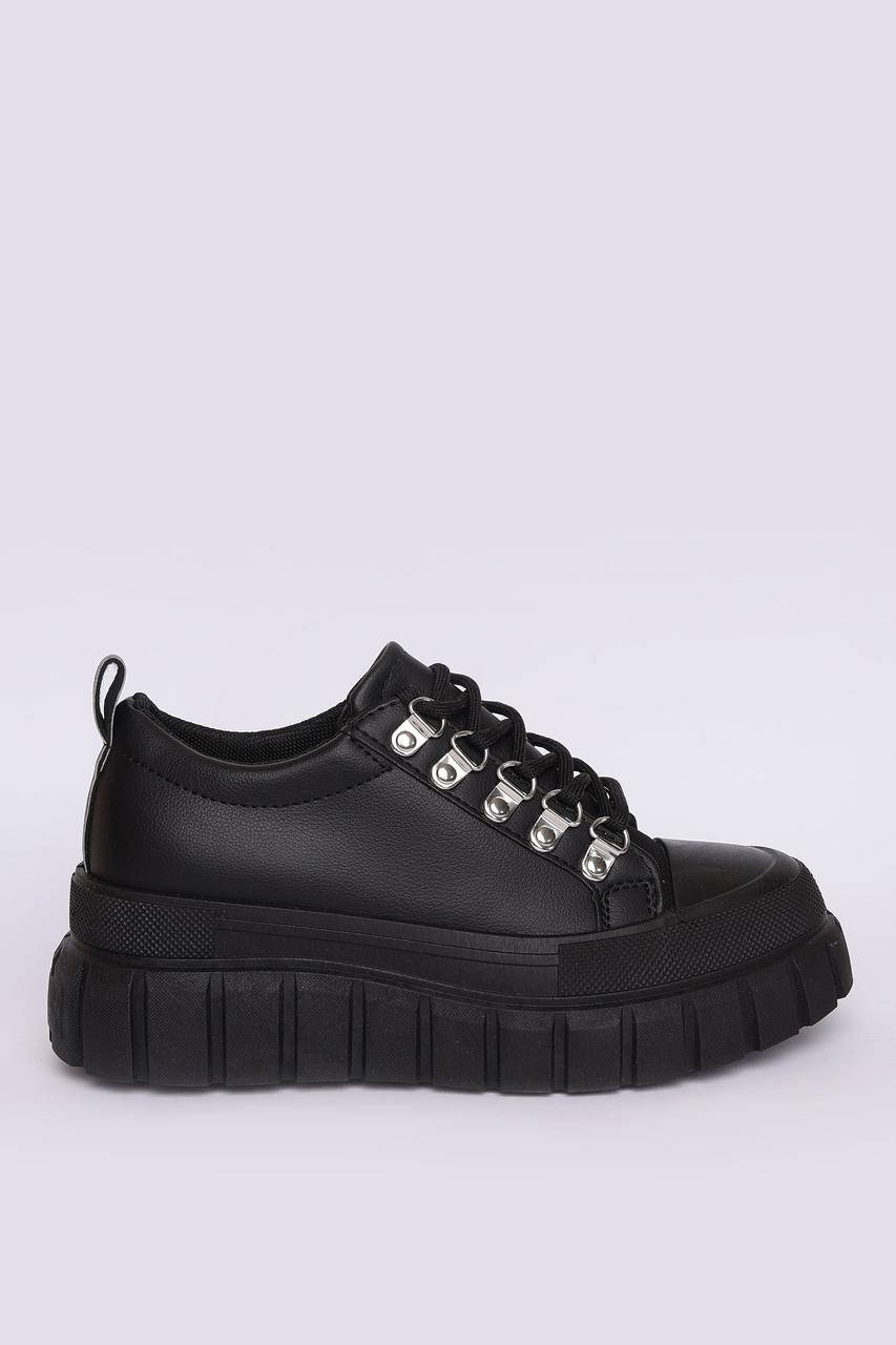 

Кроссовки женские черные Style 144874M, Черный