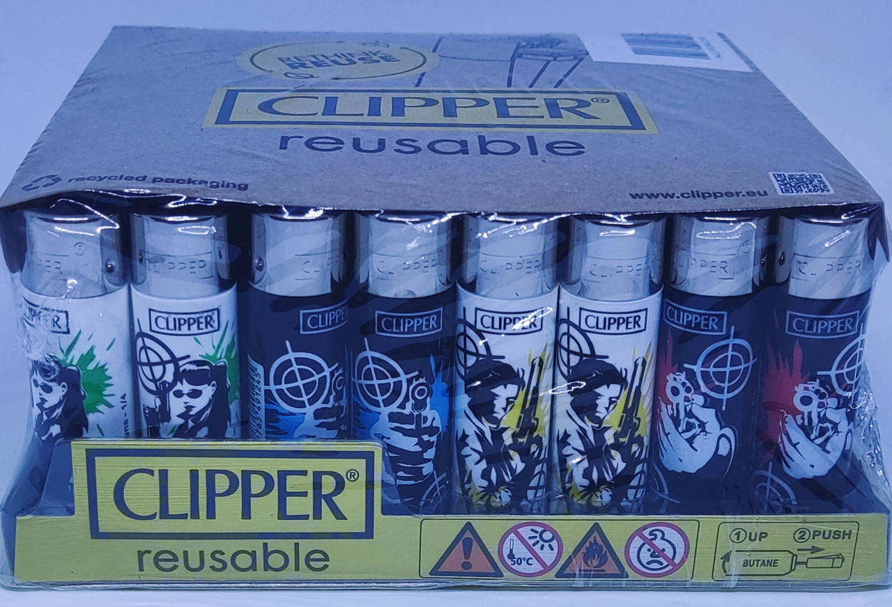 

Зажигалка Клипер Clipper poket в ассортименте, Разные цвета