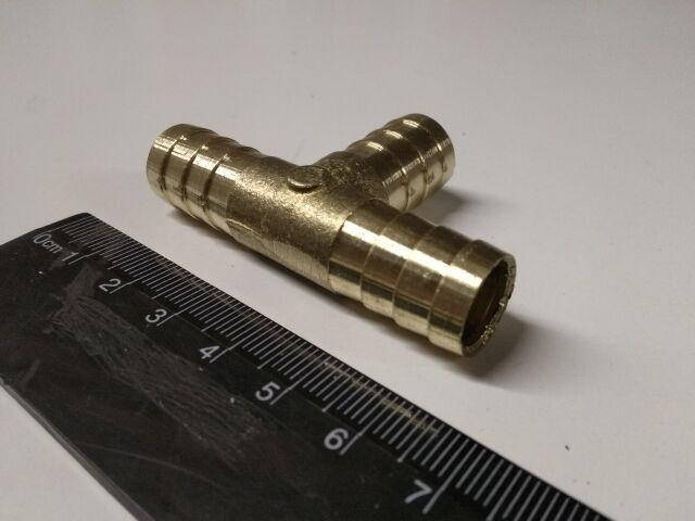 

Тройник 14*14*14 мм латунь