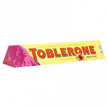 

Молочний шоколад Toblerone з медом, изюмом, нугою 100 gr