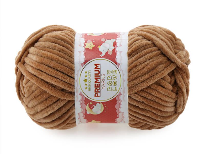 

Premium Yarn Baby Love 50гр, Молочный шоколад №337, Коричневый