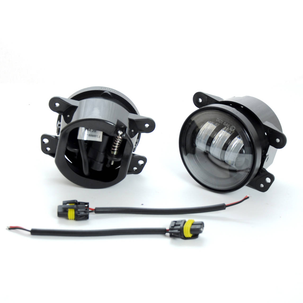 

Противотуманные LED Фары Линза без ДХО D=89мм 12V/евро разъем/регулировка высоты Желтые (2шт) (4054)