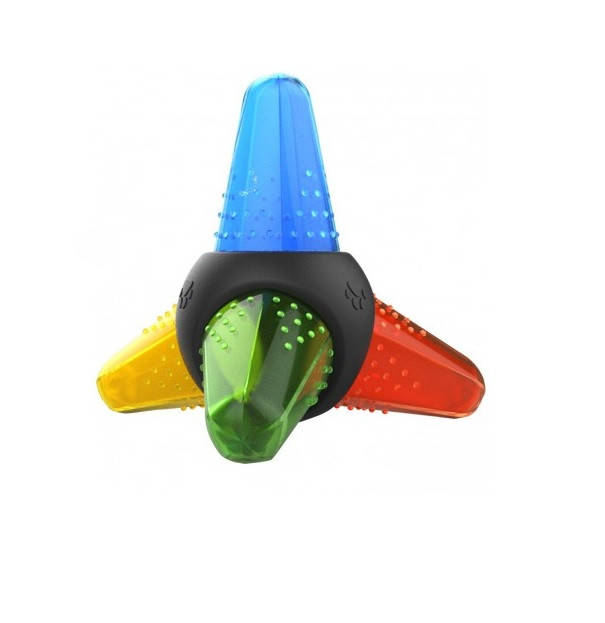 

Игрушка для собак с пищалкой Вулкан-LED Diamond Jack, 12,8см