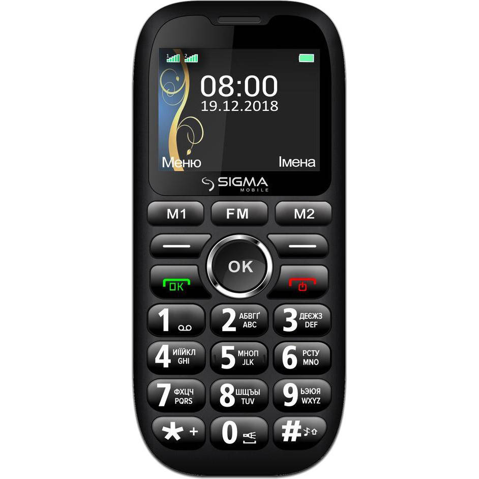 

Мобильный телефон Sigma mobile Comfort 50 Grand Dual Sim Black
